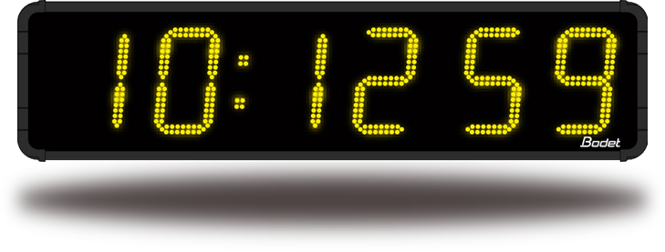 Uhrzeitanzeige digitaluhr-HMS-LED-Uhrzeit
