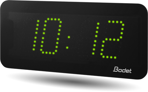 LED-Leuchtuhr Style 7 grun LED-Leuchtuhr-Style-7