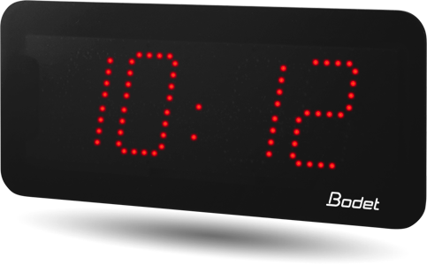 LED-Leuchtuhr Style 7 rot LED-Leuchtuhr-Style-7