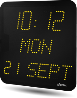 LED-Leuchtuhr Style 7D gelb LED-Leuchtuhr-Style-7D