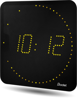 LED-Leuchtuhr Style 7E gelb LED-Leuchtuhr-Style-7E