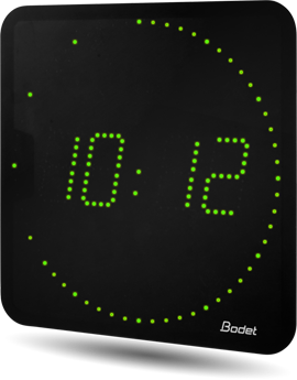 LED-Leuchtuhr Style 7E grun LED-Leuchtuhr-Style-7E