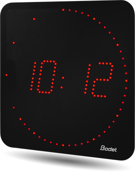 LED-Leuchtuhr Style 7E rot LED-Leuchtuhr-Style-7E