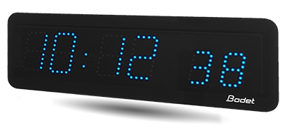 LED-Uhr Style 7S blau LED-Uhr-Style-7S