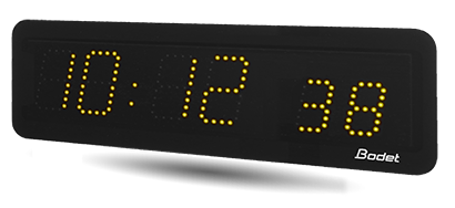 LED-Uhr Style 7S gelb LED-Uhr-Style-7S
