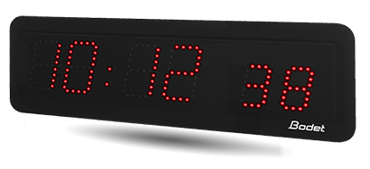 LED-Uhr Style 7S rot LED-Uhr-Style-7S