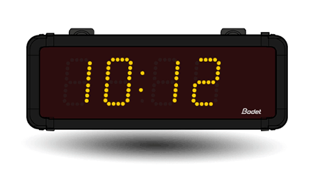 HMT LED 10, a practical and powerful clock