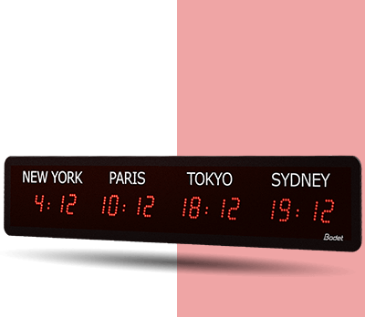 world-style-LED-clock
