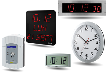 STYLE LED clock and Style 5S Hospital digital clock