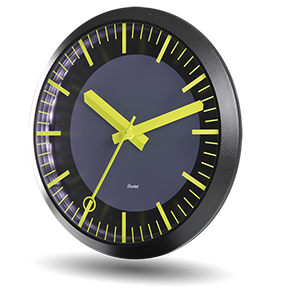 synchronised Profil TGV clocks