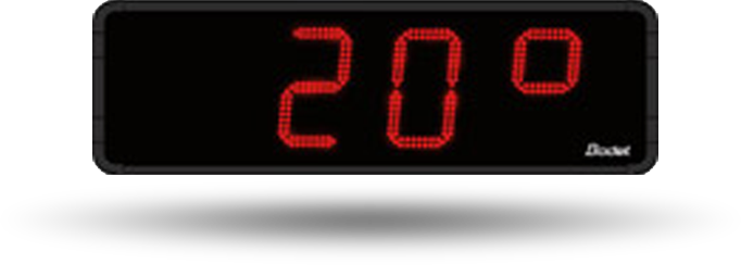 Reloj Digital HMT LED 15 - Temperature HMT-LED-Temperatura
