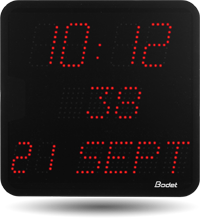 Horloge LED Style 7 Date - seconde horloge-digitale-style-7d-seconde