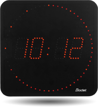 Horloge LED Style 7 Ellipse- heure horloge-digitale-style-7e-heure