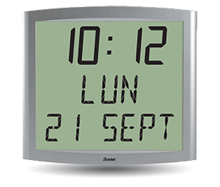 Un concentré d'informations pour l'horloge Cristalys Date