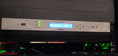 The Netsilon 11, a time server appropriate for the data centre market