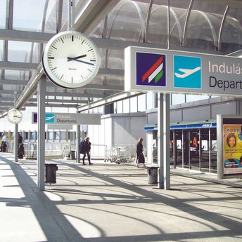 NTP-Uhr - Flughafen
