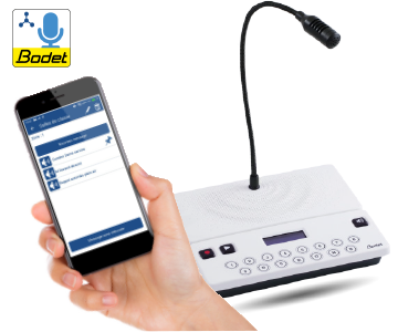Broadcast the lockdown alert message microphone solution